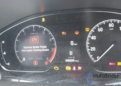 2022 Honda Accord Sport 2.0T z USA, uszkodzony, nr VIN 1HGCV2F35NA021361